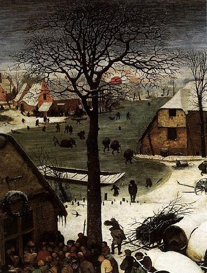 Pieter Bruegel the Elder The Census at Bethlehem oil painting picture